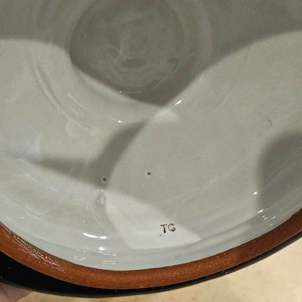 RARE MACKENZIE CHILDS ARGYLE PLAID AURORA CERAMIC GROOVY CANISTER JAR DISH